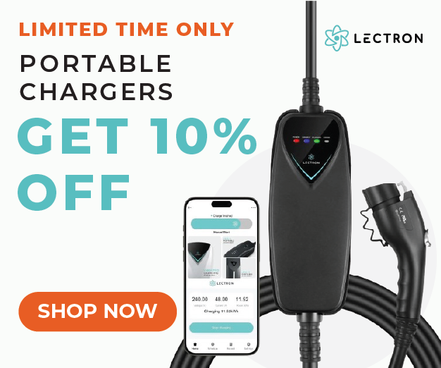 Lectron portable EV charger promotional creative